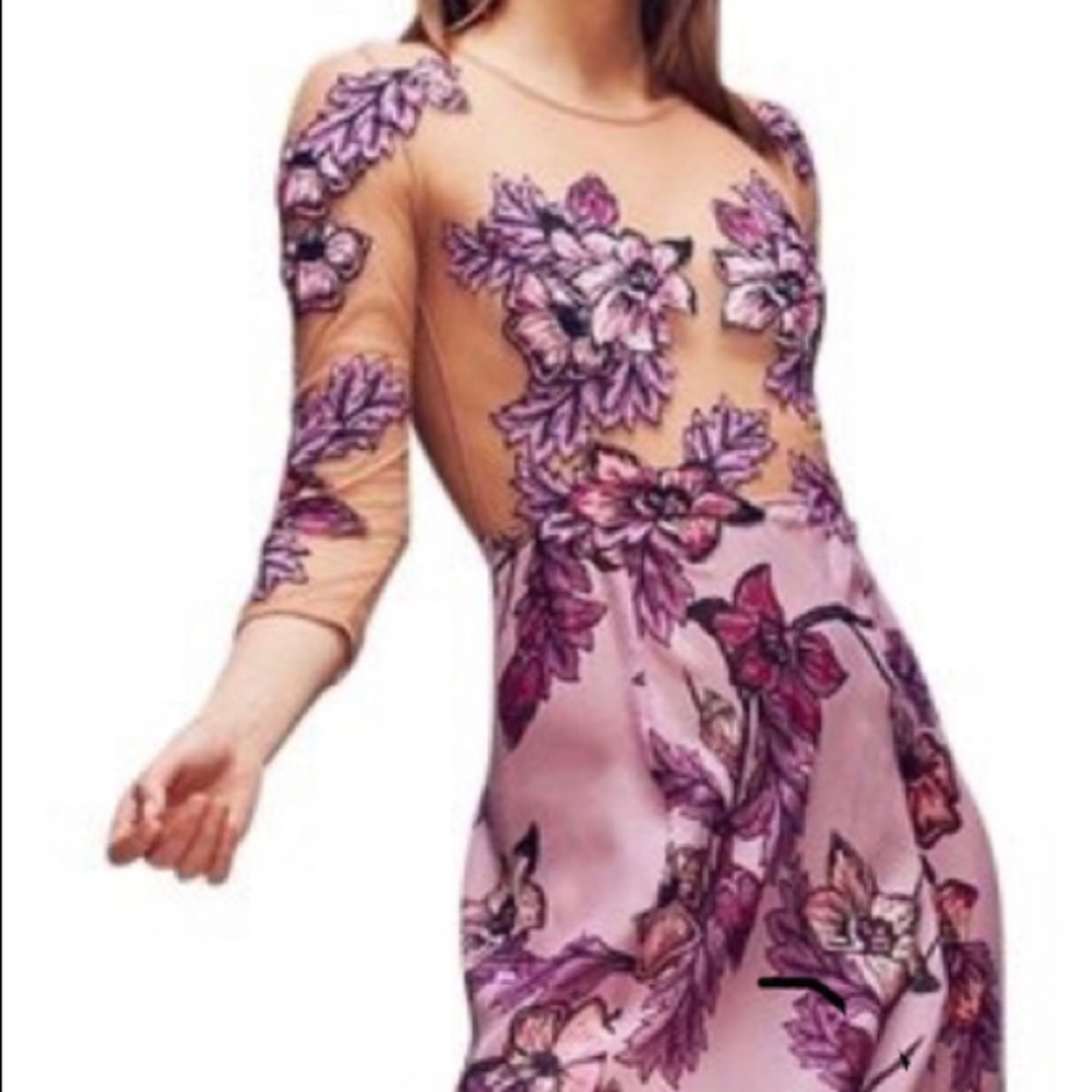 For Love and Lemons Sierra maxi dress